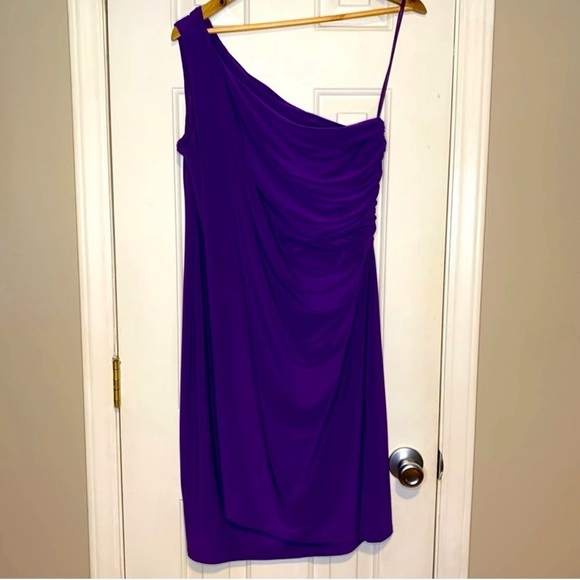 Lauren Ralph Lauren One Shoulder Dress - Picture 1 of 6